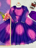 Faux Georgette with Soft Micro Inner Lining & Digital Printed Work Beautiful Salwar Kameez