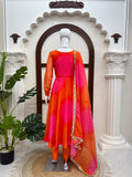 Faux Georgette with Soft Micro Inner Lining & Digital Printed Work Beautiful Salwar Kameez
