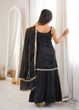 Fully Stitched & Ready to Wear Fendy Silk with Embroidery Codding And Real Mirror Work Salwar Kameez