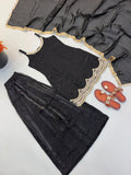 Fully Stitched & Ready to Wear Fendy Silk with Embroidery Codding And Real Mirror Work Salwar Kameez
