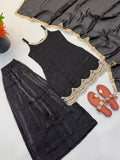 Fully Stitched & Ready to Wear Fendy Silk with Embroidery Codding And Real Mirror Work Salwar Kameez