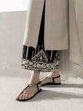 Rayon Satin Fabric with Thread work Beautiful Salwar Kameez