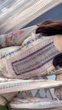 PURE CHINON SILK WITH DIGITAL PRINTED KRUTI PENT WITH DUPATTA