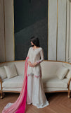 New Designer Party Wear Look Pure Natural Crep Silk Top & Plazzo With Dupatta set
