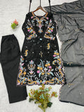 WEDDING SEASON WEAR BEAUTIFUL EMBROIDERED TOP PANT WITH DUPATTA