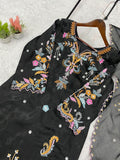 WEDDING SEASON WEAR BEAUTIFUL EMBROIDERED TOP PANT WITH DUPATTA