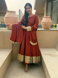 New Designer Heavy NC Vichitra With 5mm Sequence And Embroidery Work Anarkali Suit Salwar Kameez