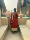New Designer Heavy NC Vichitra With 5mm Sequence And Embroidery Work Anarkali Suit Salwar Kameez