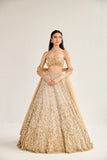 Premium Butterfly Soft Net Lehenga Embellished With Beautiful Dual Sequins Work