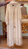 New Designer Party Wear Look Pure Roman Glass Over Size Long Kaftan & Bottom With Dupatta set