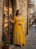 Pure Fox Georgette With Embroidery 5mm Sequences Work Anarkali Salwar Kameez