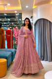 Fully Stitched & Ready to Wear Crunchy Silk With Embroidered Sequence work Salwar Kameez