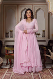 Faux Georgette with Soft Micro Inner Lining & Hand Work With Padded Beautiful Salwar Kameez