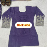 Heavy Crunchy Silk Material With 3mm Sequence Embroidery Work Salwar Kameez