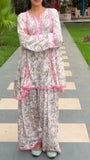 Heavy Pure Natural Crep Fully Fancy Sleeves Salwar Kameez