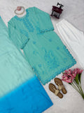 Heavy Reyon with Soft Micro Cotton Lining & Intricate Thread work Salwar Kameez