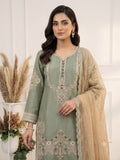 DEDESIGNER CORDING WITH SEQUENCE EMBROIDERED WORKED TOP SALWAAR WITH DUPATTA