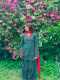 Heavy Pure Natural Crep Fully Fancy Sleeves Beautiful Salwar Kameez
