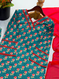 Heavy Pure Natural Crep Fully Fancy Sleeves Beautiful Salwar Kameez