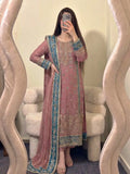 Fully Stitched & Ready to Wear Fox Georgette with Heavy Embroidery Sequence Work Salwar Kameez