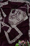 New Super Trending Embroidery Sequence work ready to wear saree with Embroidery Blouse