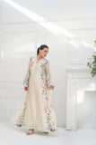 New Designer Party Wear Look Pure Roman Glass Over Size Long Kaftan & Bottom With Dupatta set
