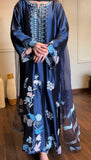 Jura silk with Soft Micro Cotton Lining & Intricate Thread work Salwar Kameez