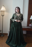 BLOOMING VICHITRA WITH BEADS AND SEQUENCE EMBROIDERY WORK FRONT SIDE GOWN