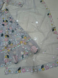 Premium Butterfly Soft Net Lehenga Embellished With Beautiful Multi Thread Embroidery