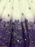 Pure Star Georgette With Embroidery 3mm Sequences & Real mirror Hand Work Salwar Kameez