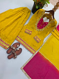 Fully Stitched & Ready to Wear Roman Glass With Real Mirror work Salwar Kameez