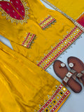 Fully Stitched & Ready to Wear Roman Glass With Real Mirror work Salwar Kameez