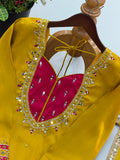 Fully Stitched & Ready to Wear Roman Glass With Real Mirror work Salwar Kameez