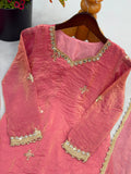 Fendy Silk with Embroidery Sequence And Real Mirror Work Salwar Kameez