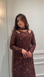 NEW SUPERHIT TRENDING FESTIVE KURTI PENT & DUPATTA SET WITH EMBROIDERY WORK ON FAUX GEORGETTE FABRIC