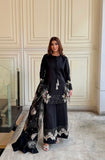 New Designer Party Wear Look Pure Natural Crepe Top & Palazzo With Dupatta set