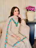 NEW READY TO WEAR HEAVY EMBROIDERY AND THREAD WORK TOP WITH PENT WITH DUPATTA