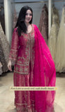 Pure Nc Satin Silk With Embroidery Coding Dori &5mm Sequence Work Salwar Kameez