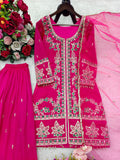 Pure Nc Satin Silk With Embroidery Coding Dori &5mm Sequence Work Salwar Kameez