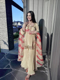 NEW READY TO WEAR HEAVY EMBROIDERY AND SEQUENCE WORK TOP PLAZZO WITH DUPATTA