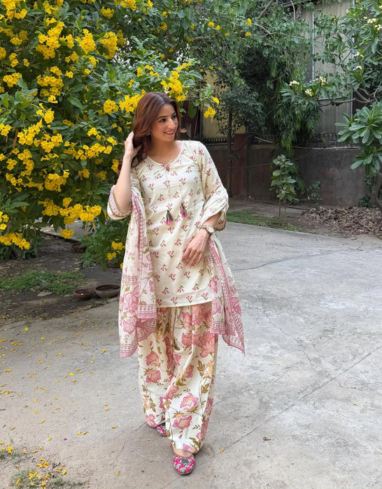 Fully Stitched & Ready to Wear Maslin with Digital Print Beautiful Salwar Kameez