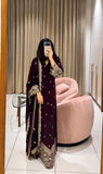 Pure Blooming Georgette With Embroidery 5mm Sequences Work Salwar Kameez