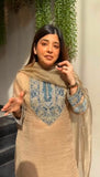 Salsa Silk with Heavy Embroidery with Sequence Work Salwar Kameez