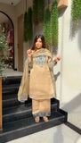 Salsa Silk with Heavy Embroidery with Sequence Work Salwar Kameez