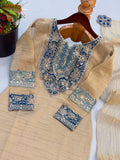 Salsa Silk with Heavy Embroidery with Sequence Work Salwar Kameez