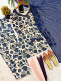Heavy Pure Cameric Cotton Beautiful Salwar Kameez