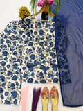 Heavy Pure Cameric Cotton Beautiful Salwar Kameez