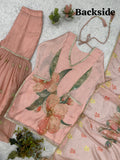 WEDDING SEASON WEAR BEAUTIFUL SEQUENCE EMBROIDERED WORKED TOP SARARA WITH DUPATTA