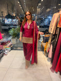 Fully Stitched & Ready to Wear Fendy Silk with Embroidery Sequence Work Salwar Kameez