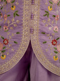 Heavy Roman Silk Material With 5mm Sequence Embroidery Work Salwar Kameez